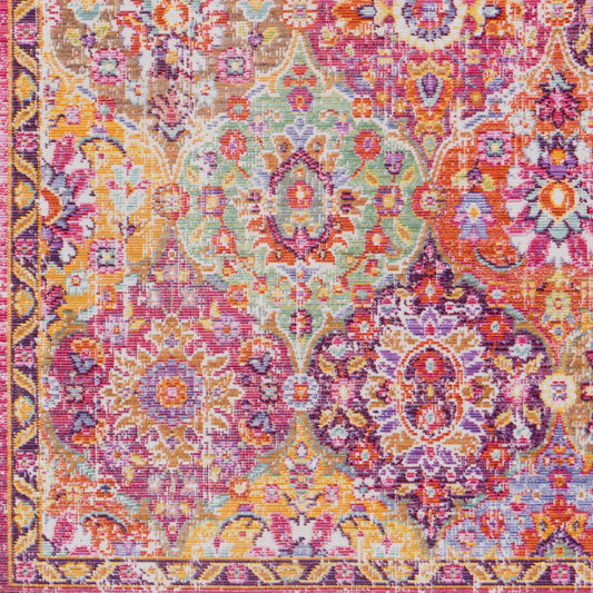 Alfombra decorativa tejida a máquina Antioch AIC-2316 de 3' x 5'