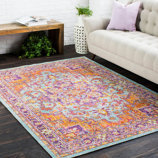 Antioch AIC-2317 2' x 3' Machine Woven Accent Rug