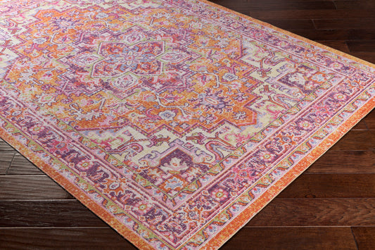 Alfombra decorativa tejida a máquina Antioch AIC-2319 de 2' x 3'