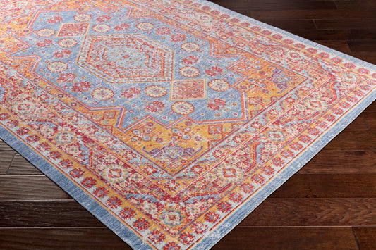 Alfombra decorativa tejida a máquina Antioch AIC-2320 de 3' x 5'