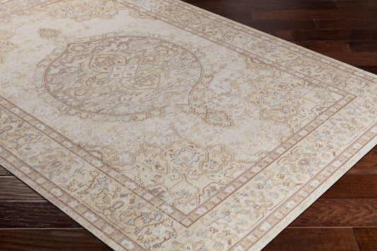 Alfombra decorativa tejida a máquina Antioch AIC-2323 de 2' x 3'
