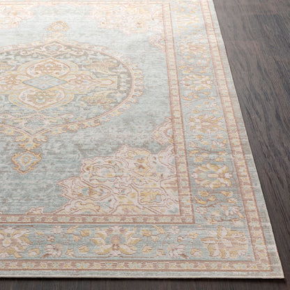 Alfombra decorativa tejida a máquina Antioch AIC-2326 de 4' x 6'