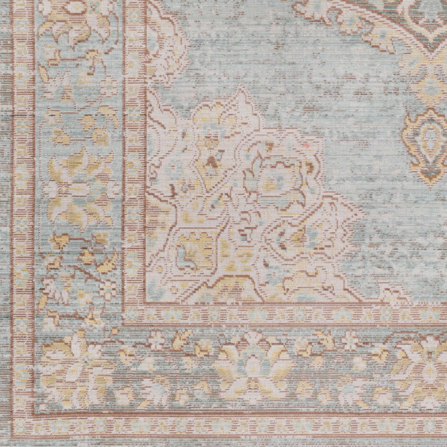 Alfombra decorativa tejida a máquina Antioch AIC-2326 de 4' x 6'