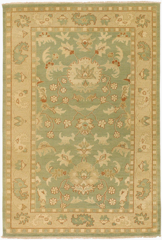 Ainsley AIN-1001 3' x 5' Handmade Wool Accent Rug