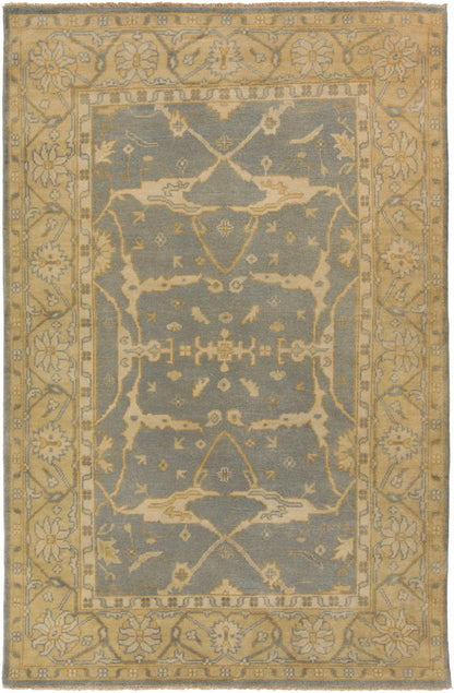 Alfombra de lana hecha a mano Ainsley AIN-1010 de 1,52 m x 2,74 m