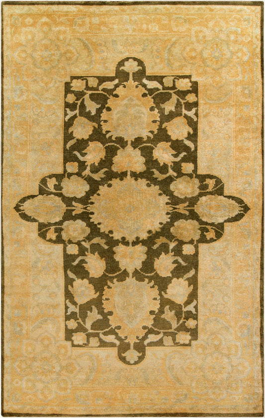 Alfombra de lana hecha a mano Ainsley AIN-1012 de 1,52 m x 2,74 m