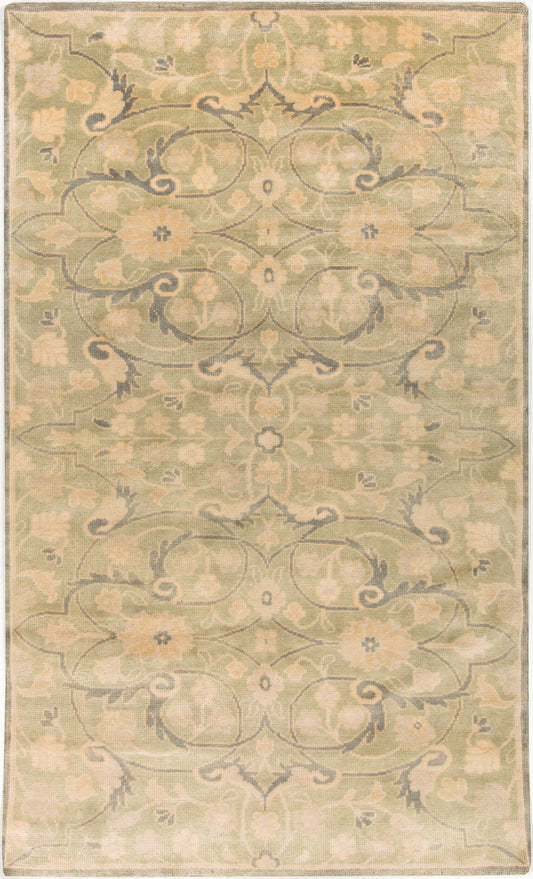 Ainsley AIN-1013 3' x 5' Handmade Wool Accent Rug