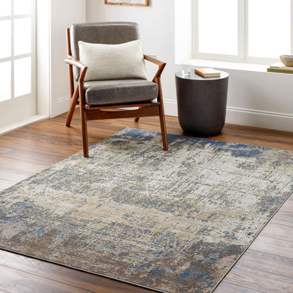 Aisha AIS-2300 5' x 7' Machine Woven Area Rug