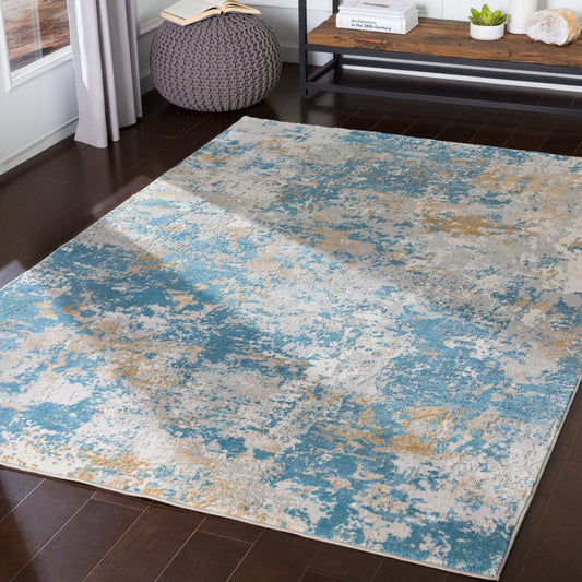 Aisha AIS-2302 5' x 7' Machine Woven Area Rug