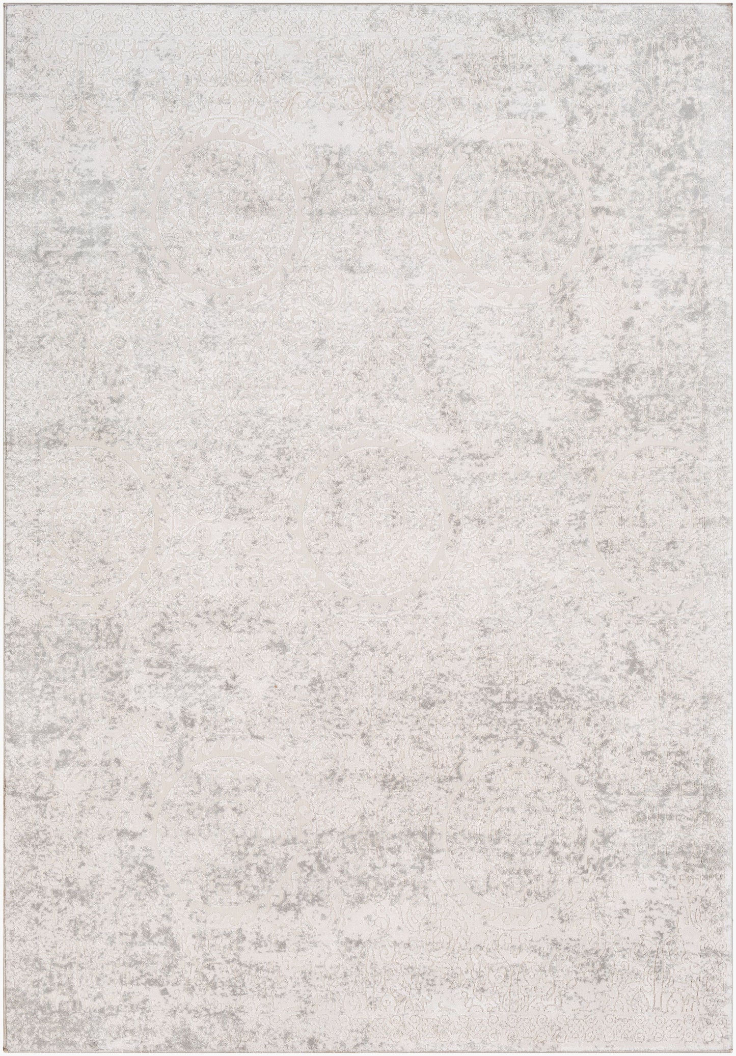 Alfombra decorativa tejida a máquina Aisha AIS-2307 de 3' x 5'