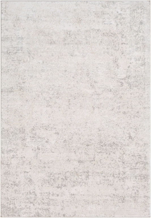 Alfombra decorativa tejida a máquina Aisha AIS-2307 de 3' x 5'