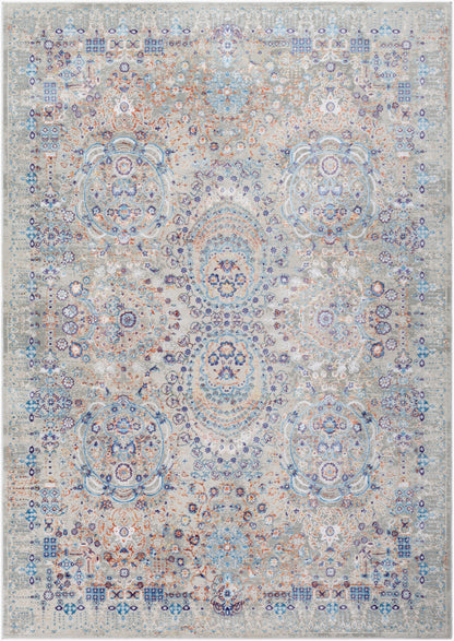Aisha AIS-2310 5' x 7' Machine Woven Area Rug