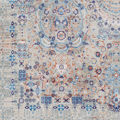 Aisha AIS-2310 5' x 7' Machine Woven Area Rug