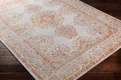 Alfombra decorativa tejida a máquina Aisha AIS-2312 de 3' x 5'
