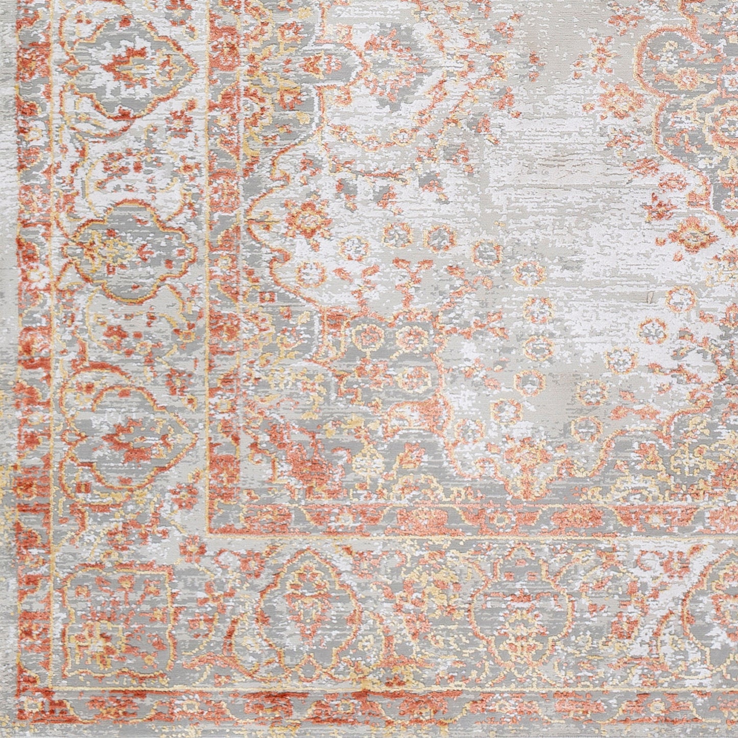 Alfombra decorativa tejida a máquina Aisha AIS-2312 de 3' x 5'