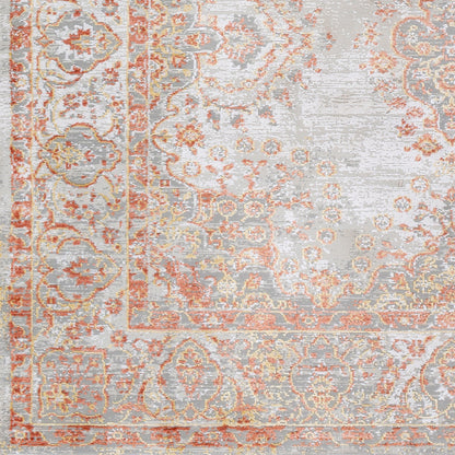 Alfombra decorativa tejida a máquina Aisha AIS-2312 de 3' x 5'