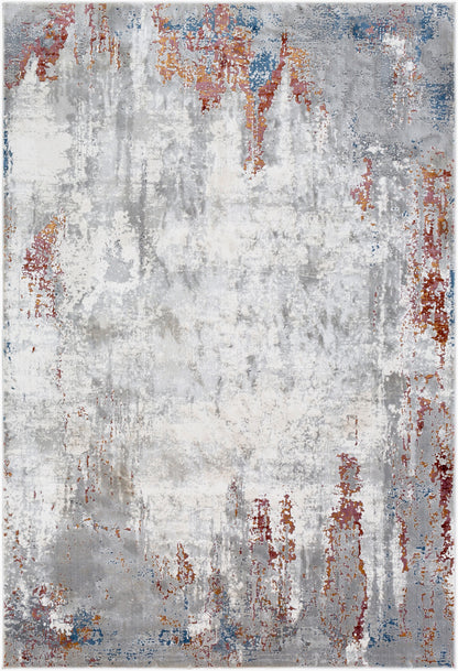 Alfombra decorativa tejida a máquina Aisha AIS-2315 de 3' x 5'