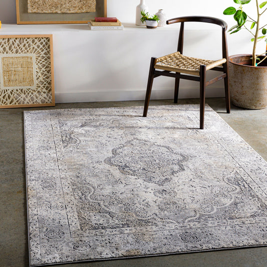Aisha AIS-2319 2' x 3' Machine Woven Accent Rug