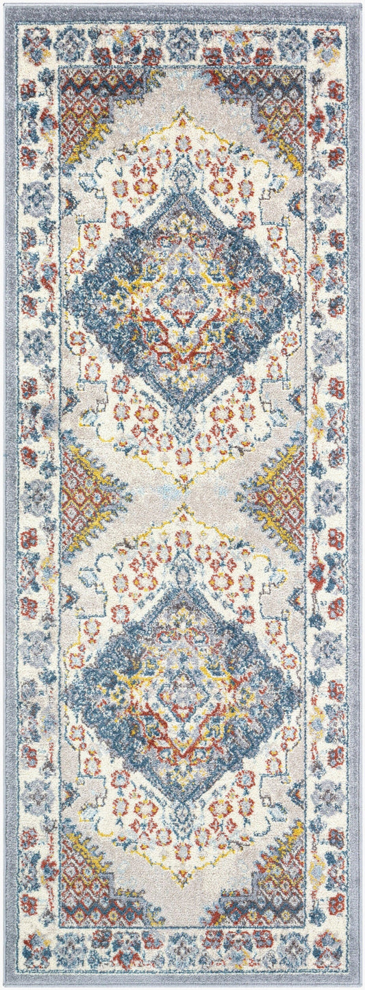 Ankara AKR-2300 7ft Runner Machine Woven Runner Rug
