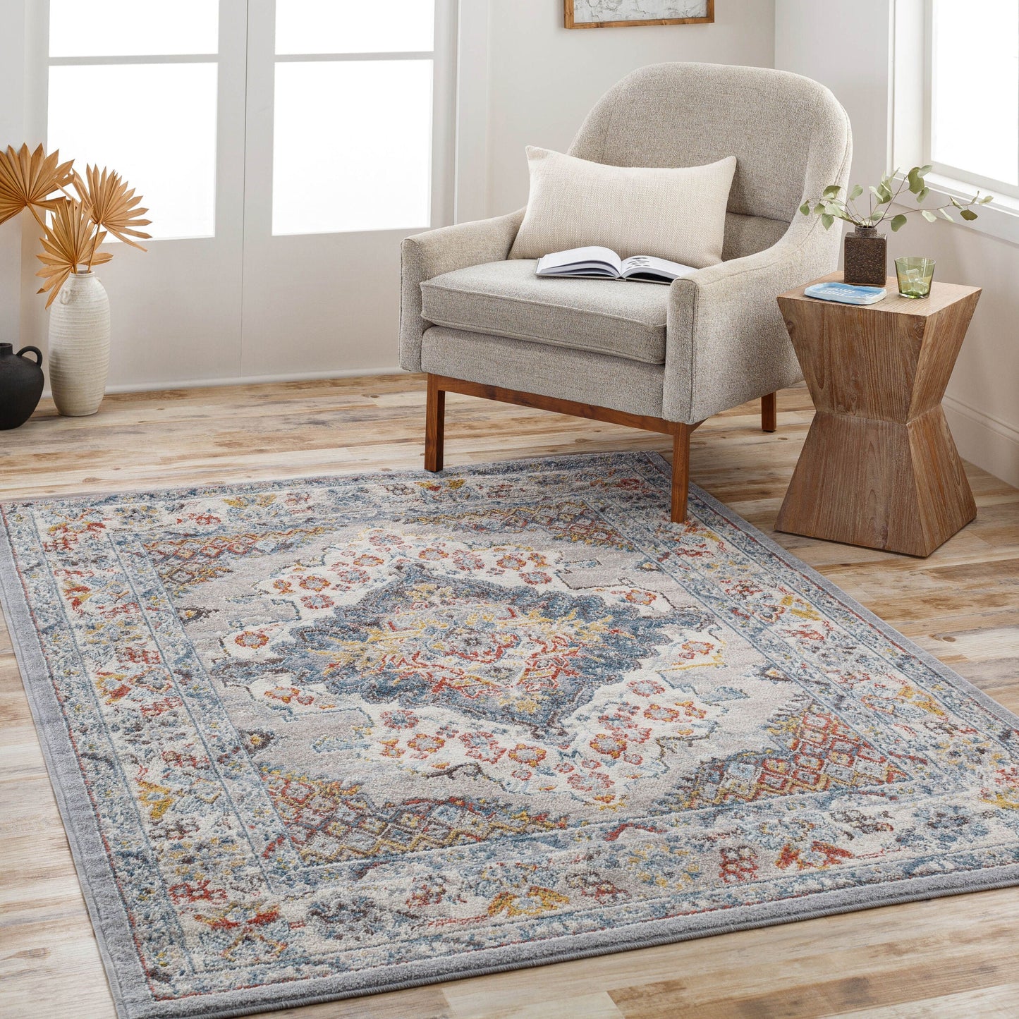 Ankara AKR-2300 8' x 10' Machine Woven Area Rug