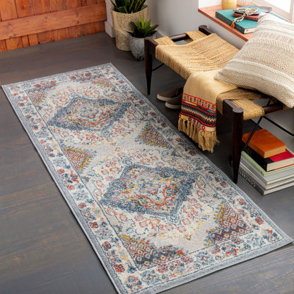 Ankara AKR-2300 7ft Runner Machine Woven Runner Rug