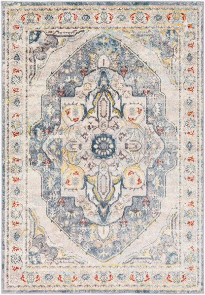 Alfombra tejida a máquina Ankara AKR-2304 de 1,83 m x 2,74 m