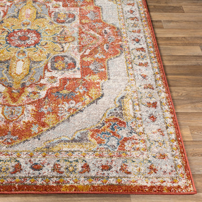 Alfombra tejida a máquina Ankara AKR-2305 de 8' x 10'