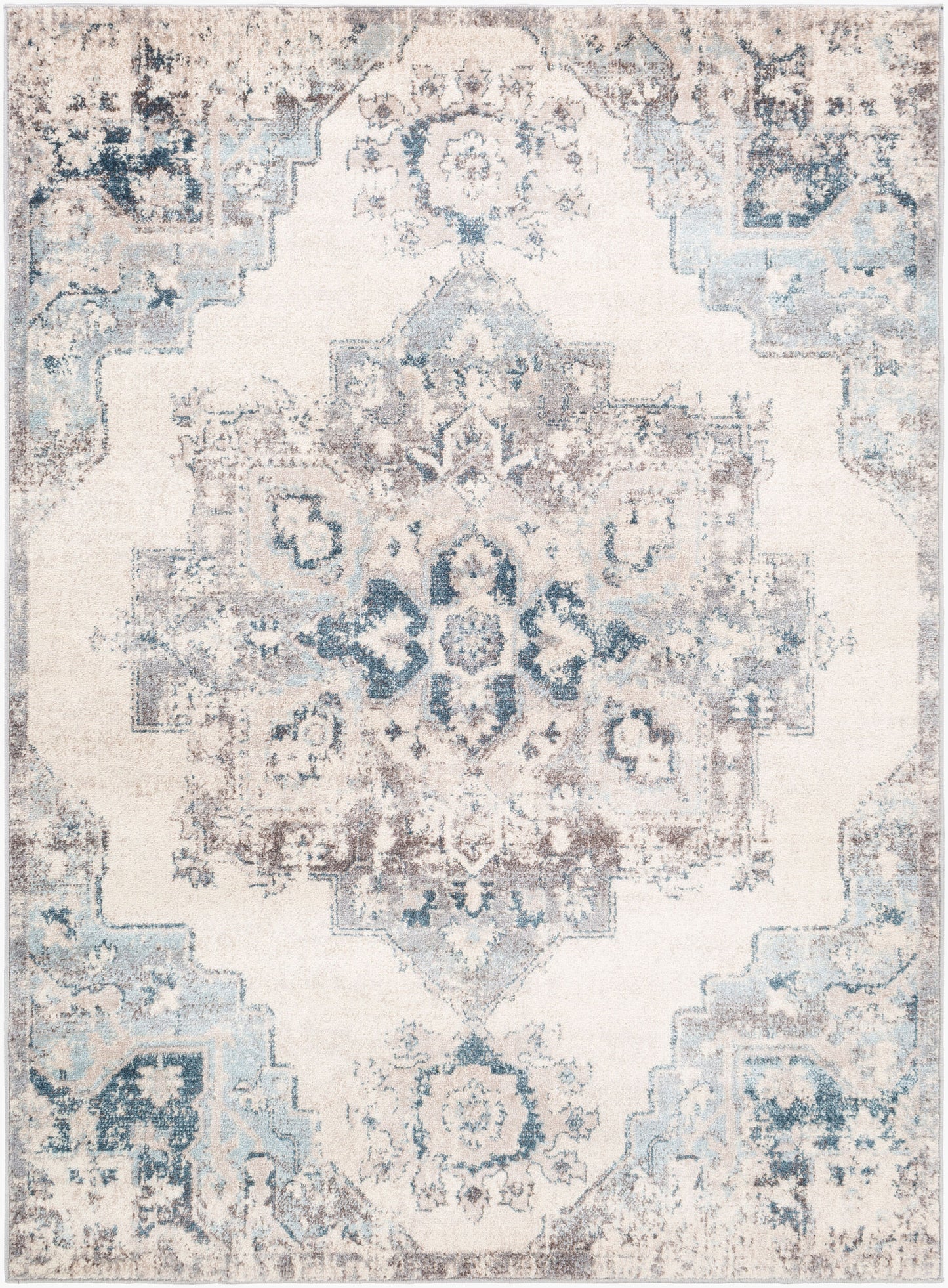 Alfombra tejida a máquina Ankara AKR-2308 de 1,83 m x 2,74 m