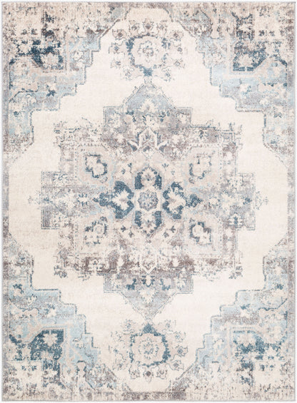 Alfombra tejida a máquina Ankara AKR-2308 de 1,83 m x 2,74 m