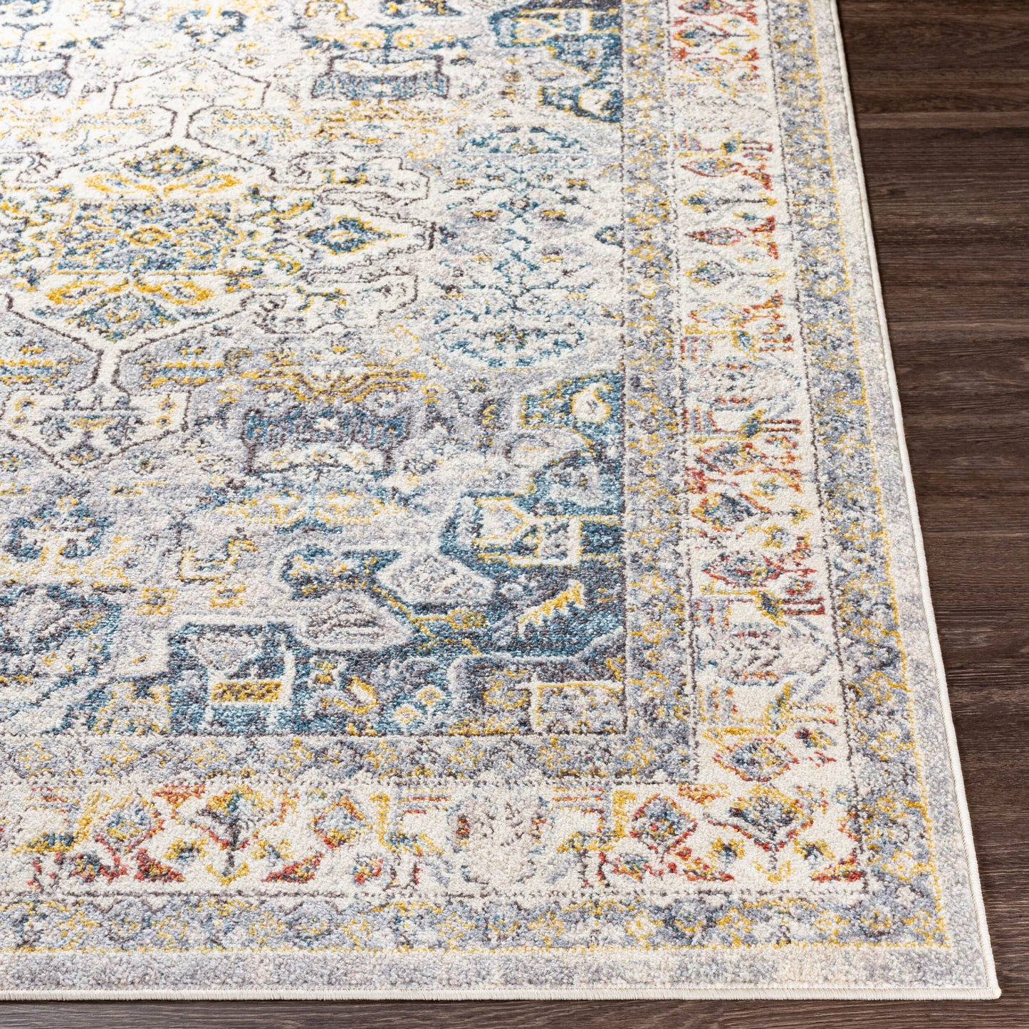 Alfombra tejida a máquina Ankara AKR-2319 de 1,83 m x 2,74 m