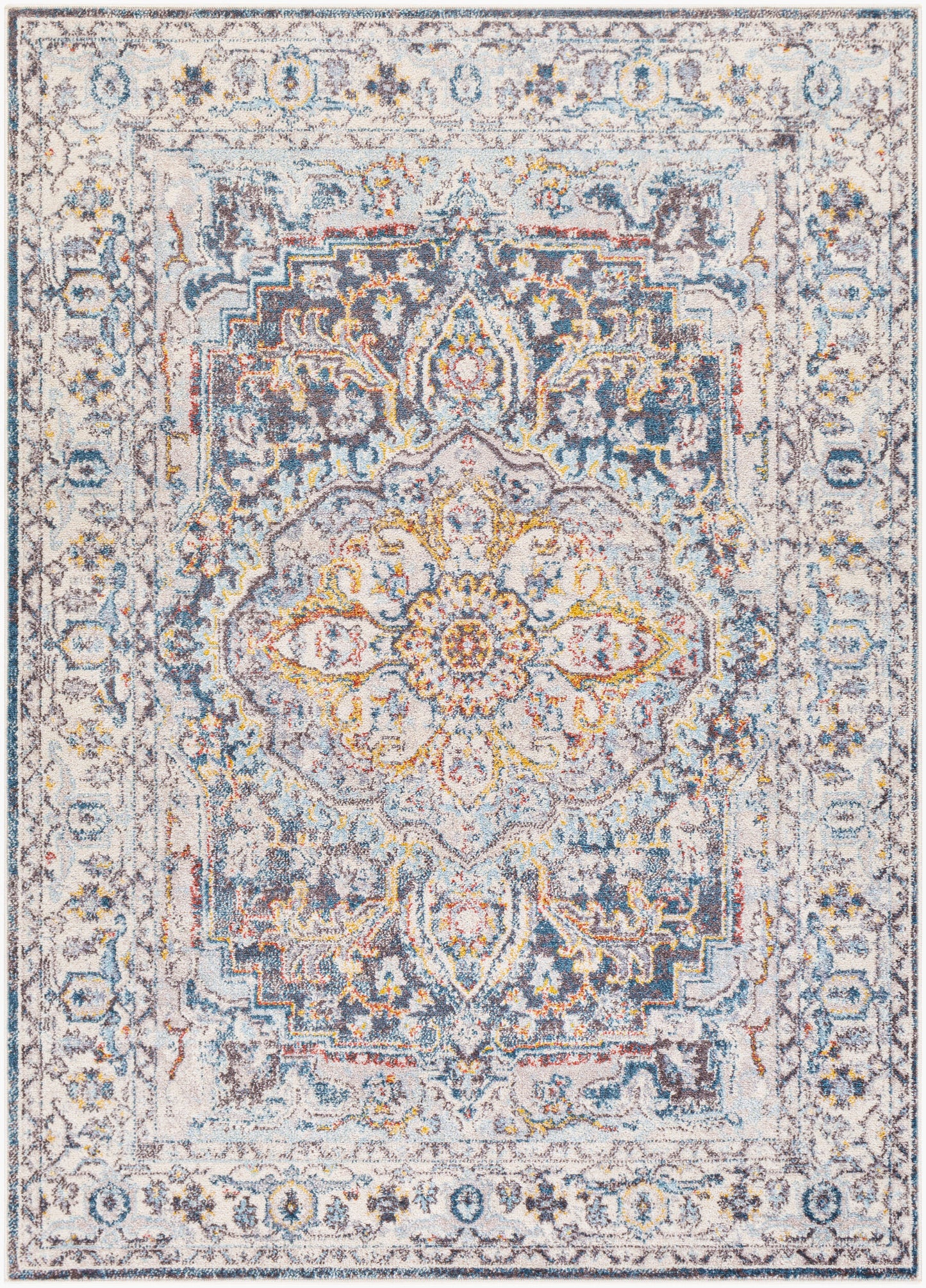 Alfombra tejida a máquina Ankara AKR-2320 de 1,83 m x 2,74 m