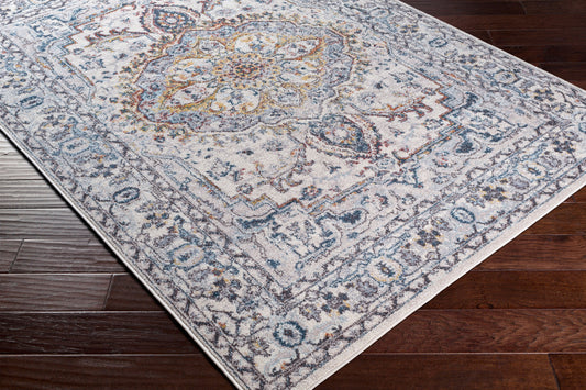 Alfombra tejida a máquina Ankara AKR-2321 de 1,52 m x 2,13 m
