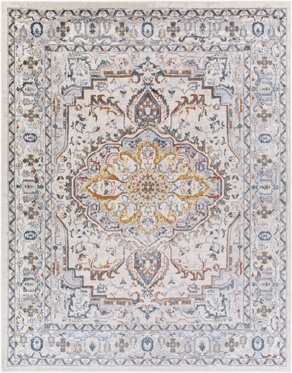 Alfombra tejida a máquina Ankara AKR-2321 de 1,52 m x 2,13 m