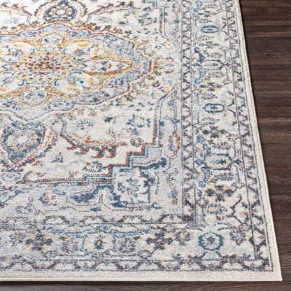 Alfombra tejida a máquina Ankara AKR-2321 de 1,52 m x 2,13 m