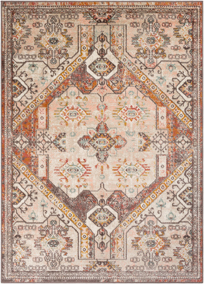 Alfombra tejida a máquina Ankara AKR-2322 de 1,83 m x 2,74 m