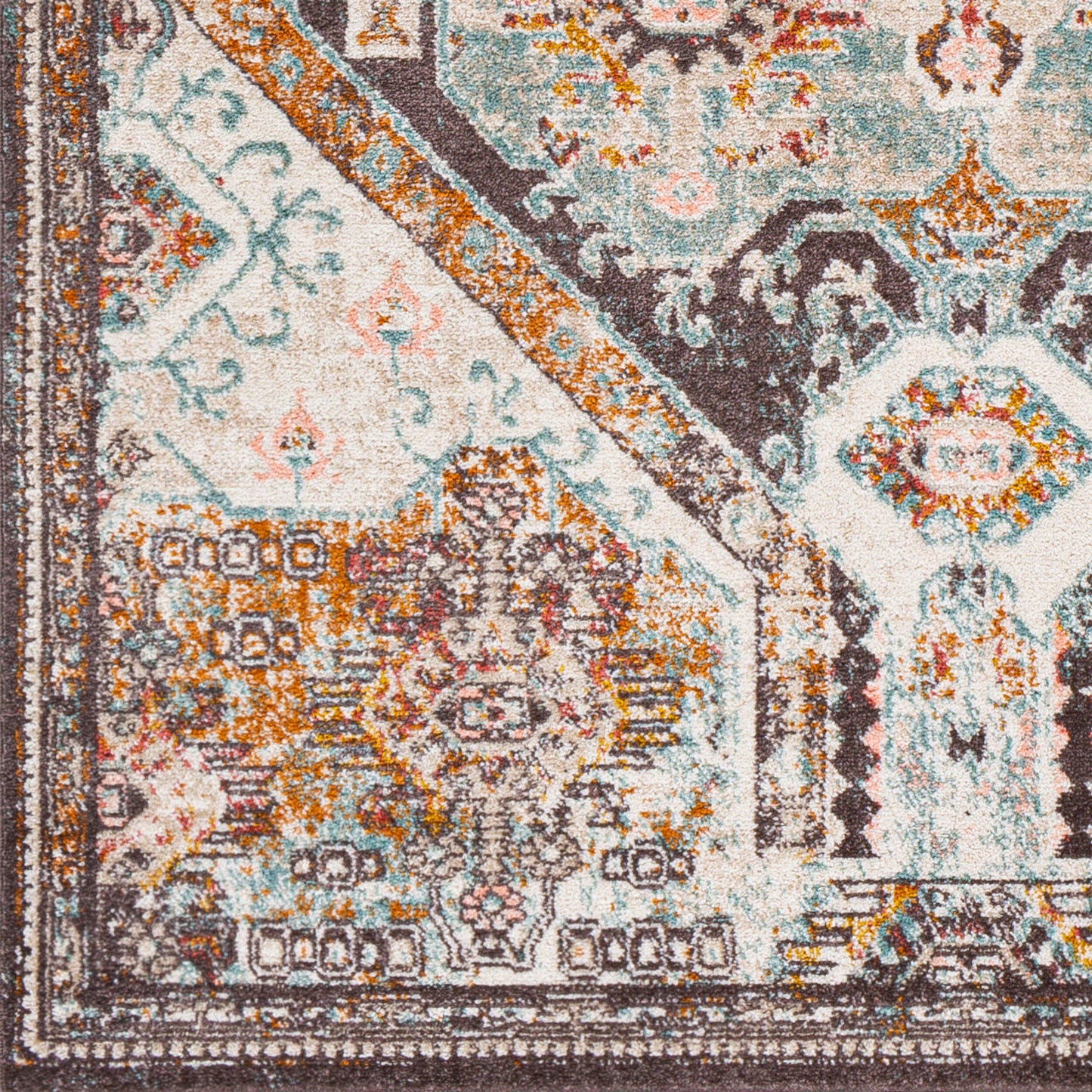 Alfombra tejida a máquina Ankara AKR-2324 de 1,83 m x 2,74 m