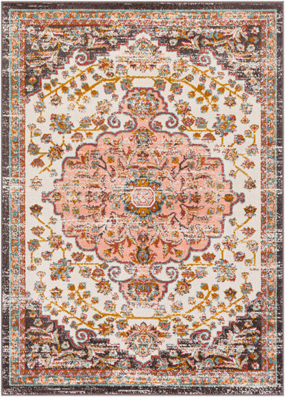 Alfombra tejida a máquina Ankara AKR-2331 de 1,83 m x 2,74 m