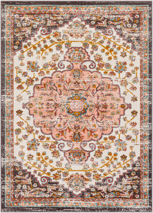 Alfombra tejida a máquina Ankara AKR-2331 de 1,83 m x 2,74 m