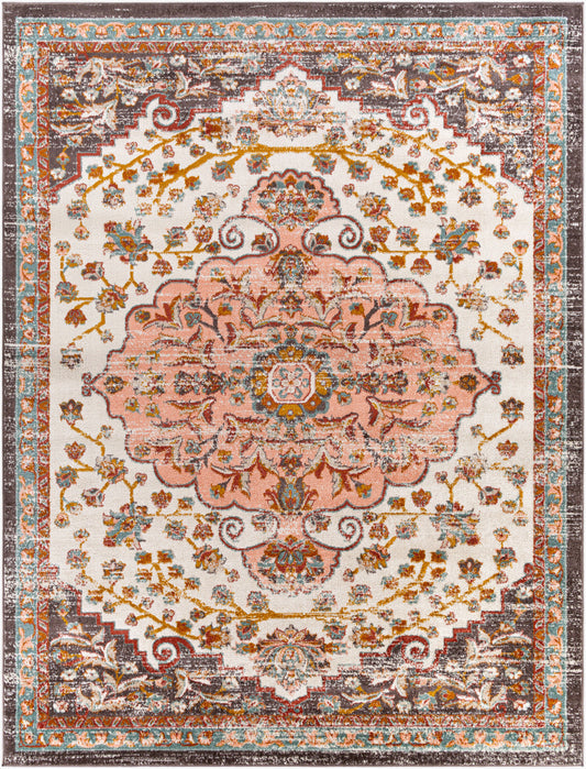 Alfombra tejida a máquina Ankara AKR-2331 de 8' x 10'
