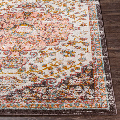 Alfombra tejida a máquina Ankara AKR-2331 de 1,83 m x 2,74 m
