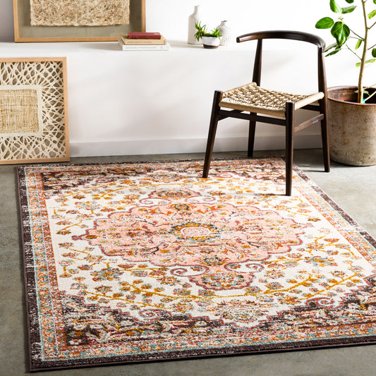 Alfombra tejida a máquina Ankara AKR-2331 de 1,83 m x 2,74 m