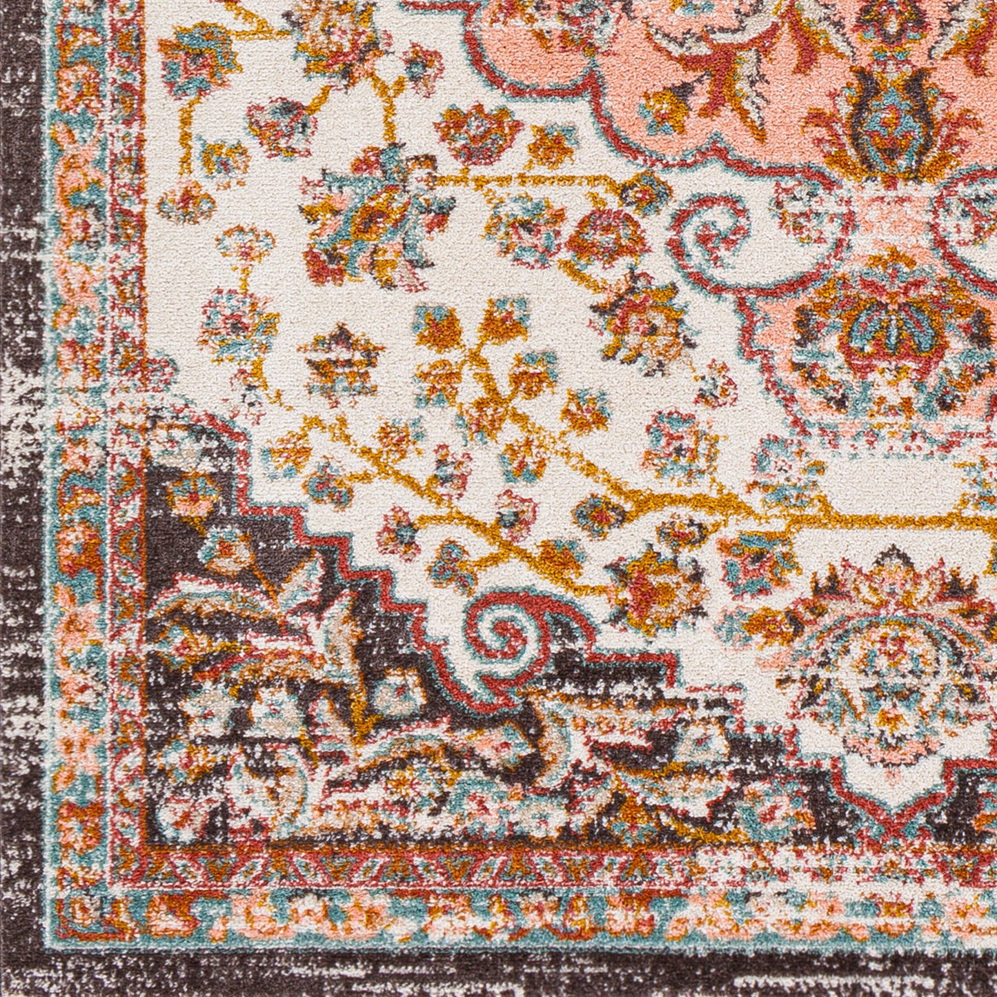Alfombra tejida a máquina Ankara AKR-2331 de 1,83 m x 2,74 m