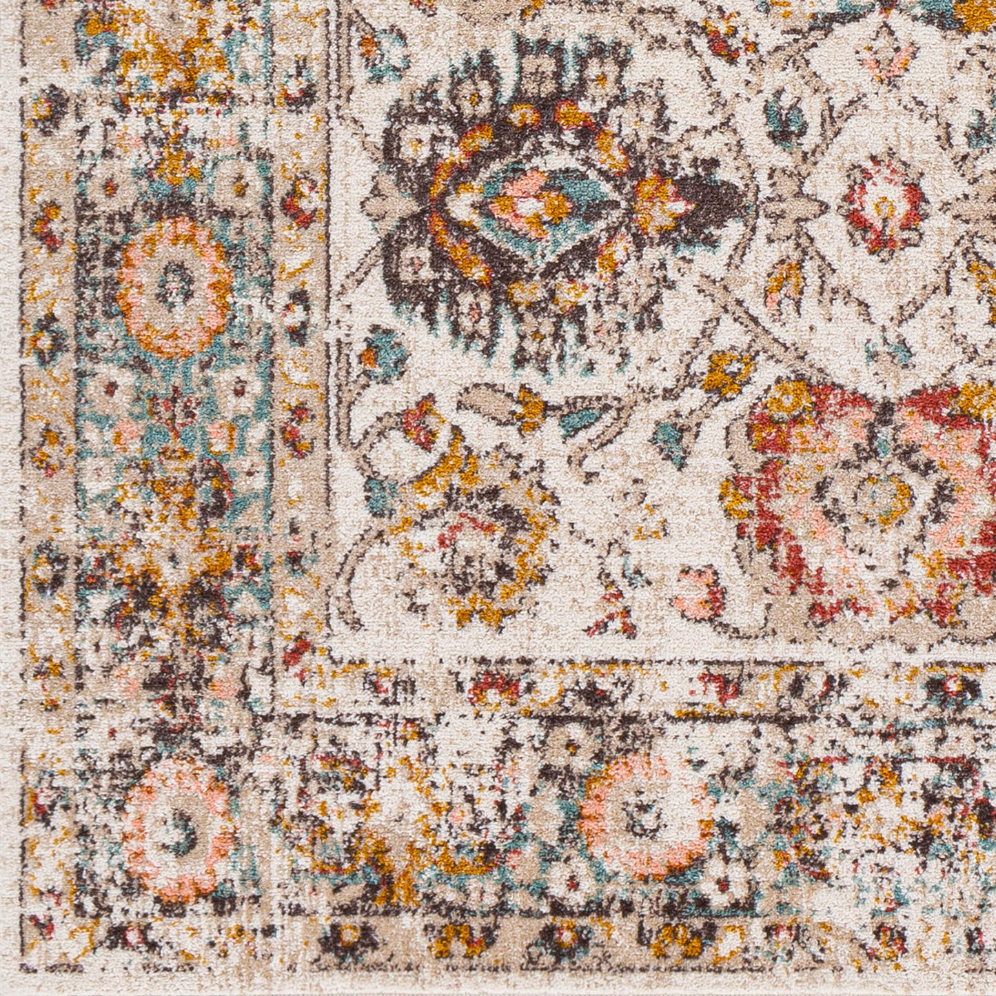 Alfombra tejida a máquina Ankara AKR-2333 de 1,83 m x 2,74 m