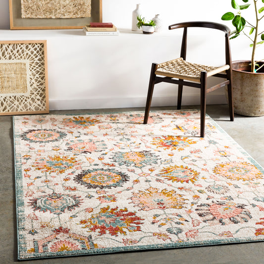 Alfombra tejida a máquina Ankara AKR-2334 de 1,83 m x 2,74 m