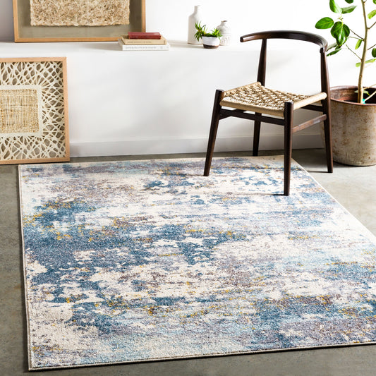 Alfombra tejida a máquina Ankara AKR-2335 de 1,83 m x 2,74 m