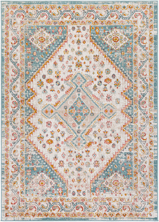 Ankara AKR-2337 5' x 7' Machine Woven Area Rug