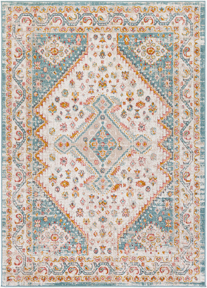 Alfombra tejida a máquina Ankara AKR-2337 de 1,83 m x 2,74 m