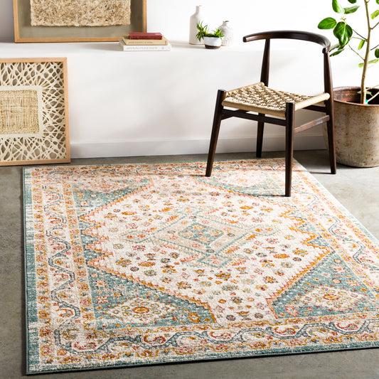Ankara AKR-2337 5' x 7' Machine Woven Area Rug