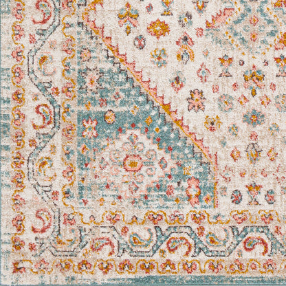Alfombra tejida a máquina Ankara AKR-2337 de 1,83 m x 2,74 m