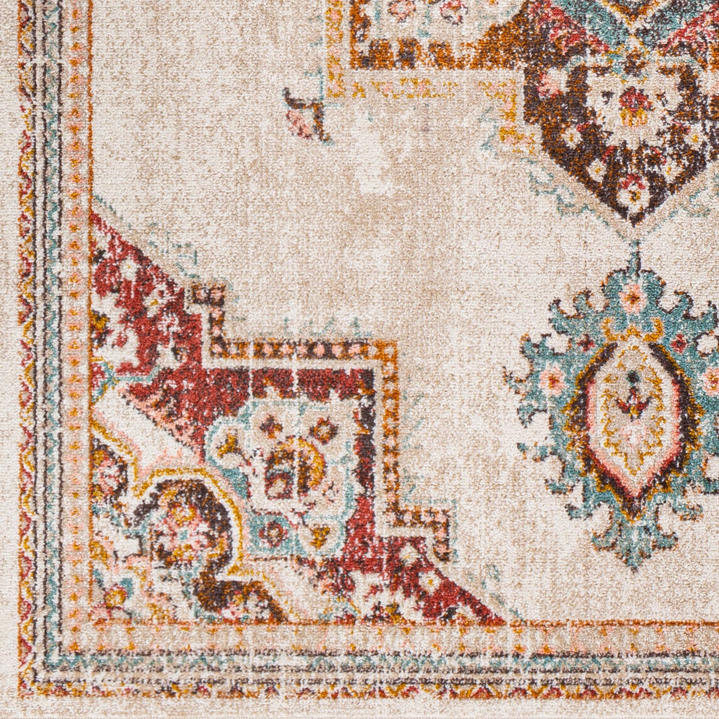 Alfombra tejida a máquina Ankara AKR-2341 de 1,52 m x 2,13 m